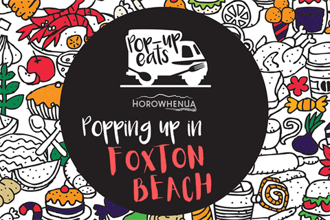 Pop-up Eats - Foxton Beach.